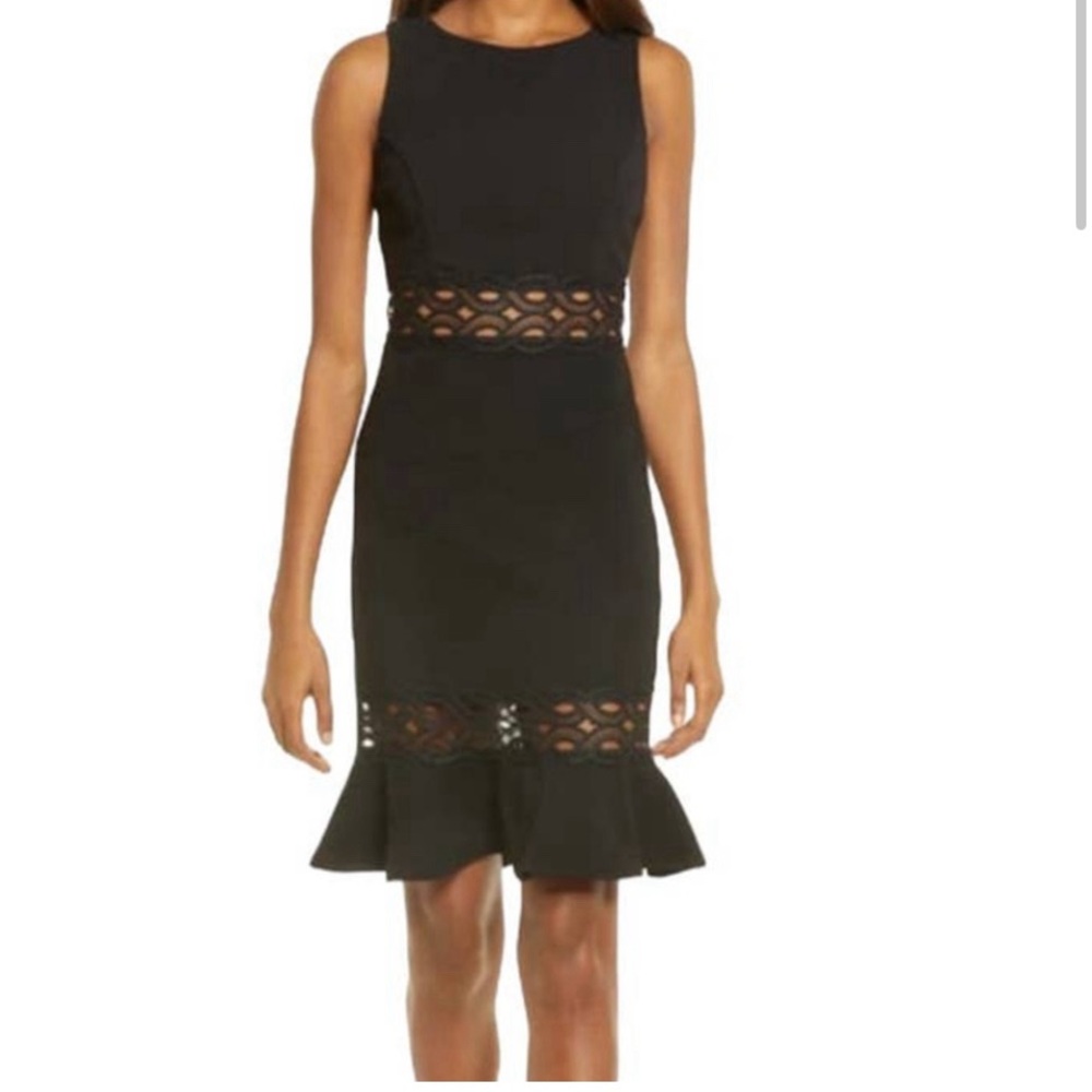 Lulu's dress black In the Name of Love midi